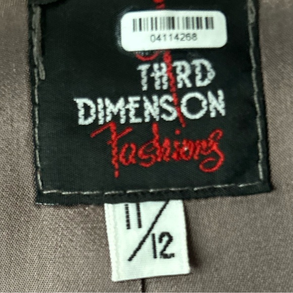 Vintage 80s 3rd dimension blazer / wool - Picture 7 of 9